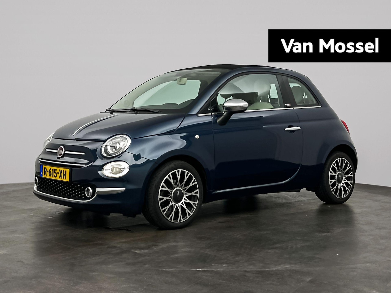 Fiat 500 C - 0.9 TwinAir Turbo Lounge | Navigatie | Parkeersensoren Achter | Cruise Control | - AutoWereld.nl