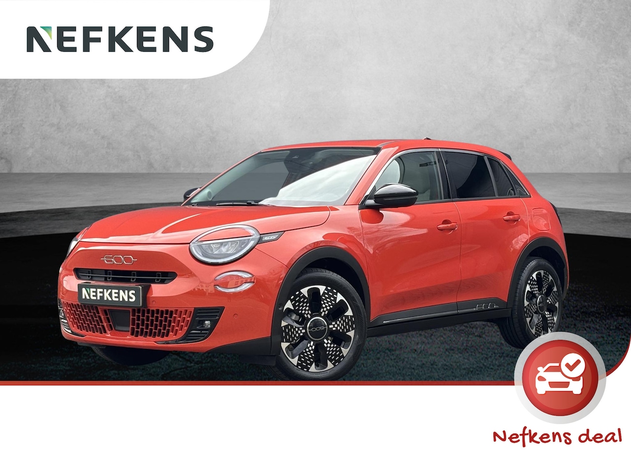 Fiat 600e - La Prima 54 kWh | Navigatie | Achteruitrijcamera | Stoelverwarming | Keyless Entry - AutoWereld.nl