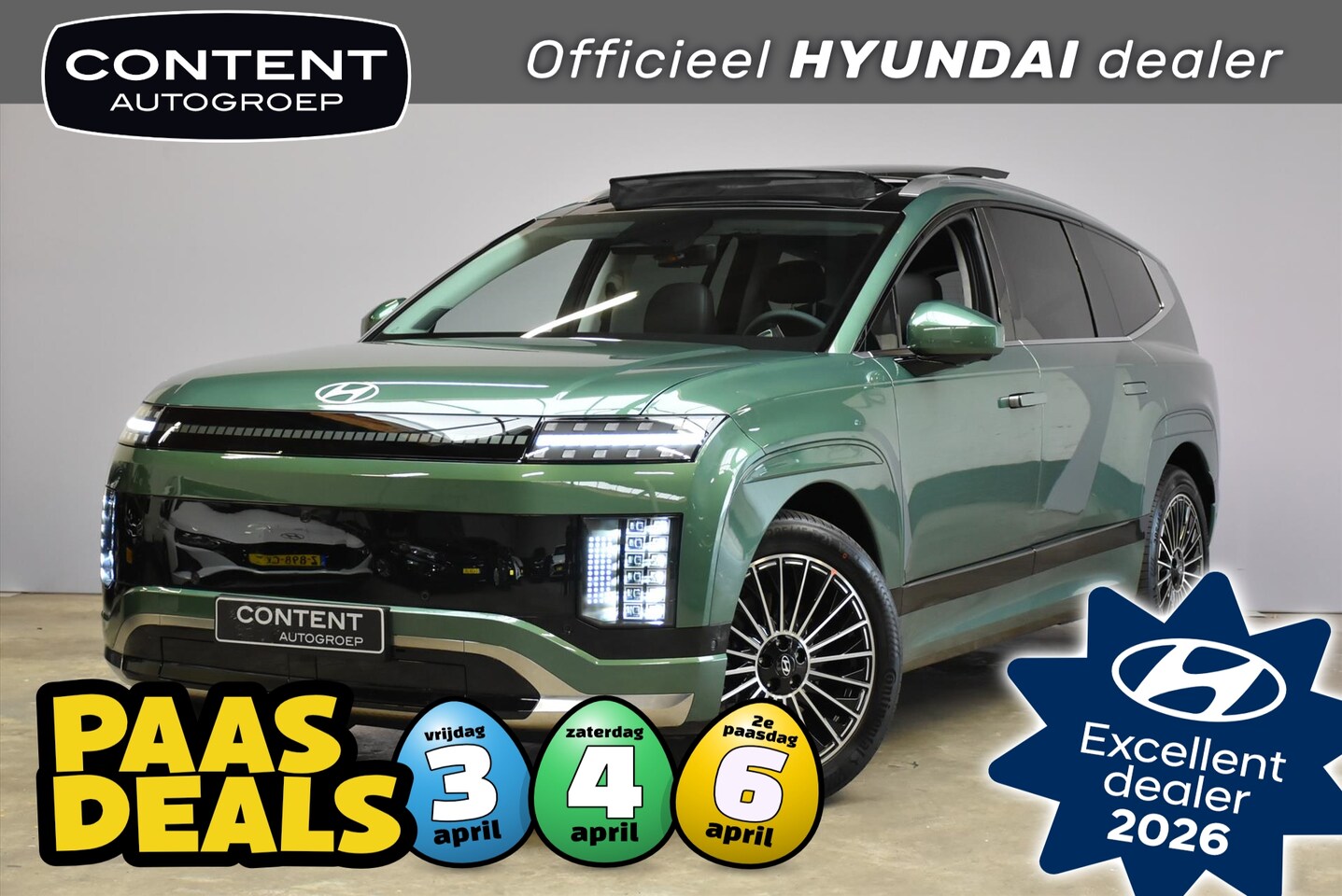 Hyundai IONIQ 9 - 110,3 kWh 308pk AWD Lounge - AutoWereld.nl