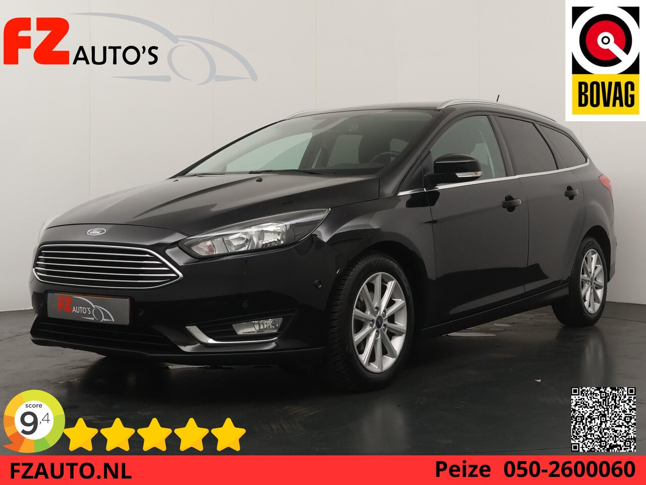 Ford Focus Wagon - 1.0 Trend Automaat - Navigatie - Climate Control - Stoelverwarming - AutoWereld.nl
