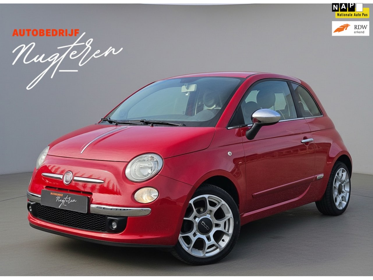Fiat 500 - 1.2 Sport|Org NL|Leer|Airco|N.A.P - AutoWereld.nl