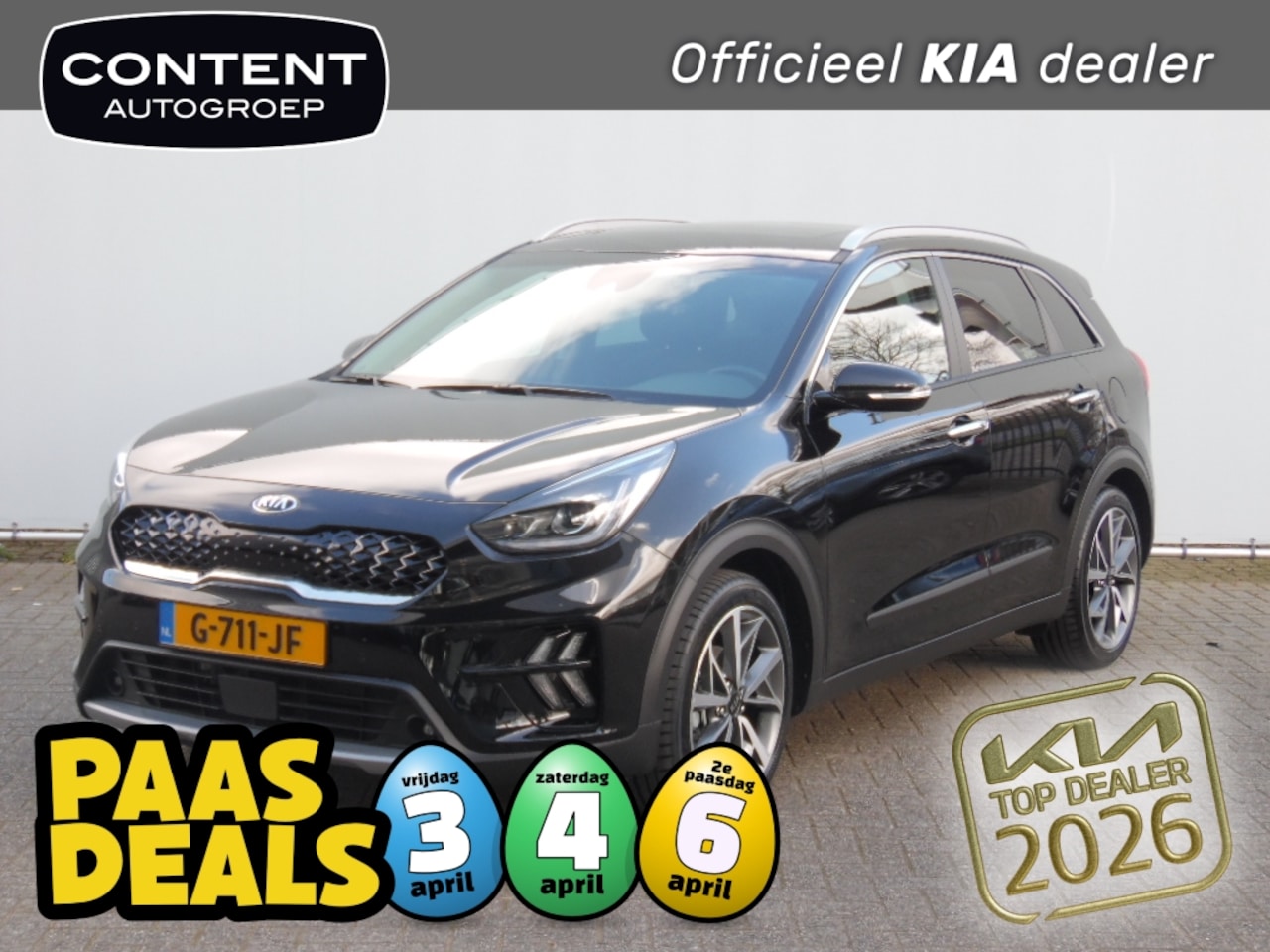 Kia Niro - 1.6 GDi Hybrid 141pk DCT6 ExecutiveLine - AutoWereld.nl