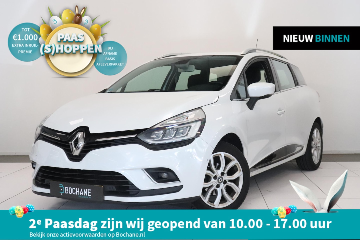 Renault Clio Estate - 0.9 TCe Intens | Camera | Climate control | Trekhaak | LED koplampen | Half Leder | - AutoWereld.nl