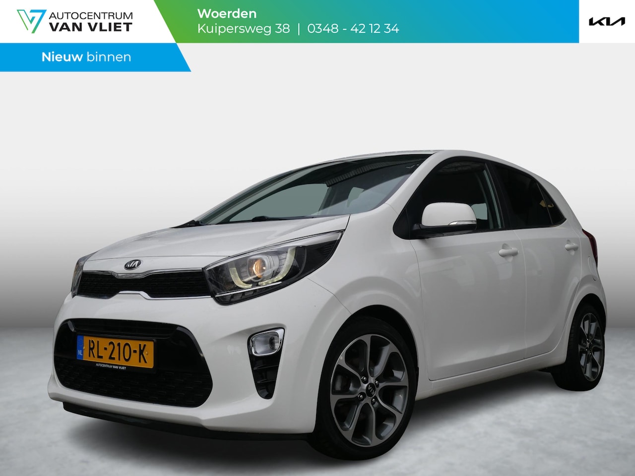 Kia Picanto - 1.0 CVVT Design Edition | 16''LM | Leder | Navi | Cruise | - AutoWereld.nl