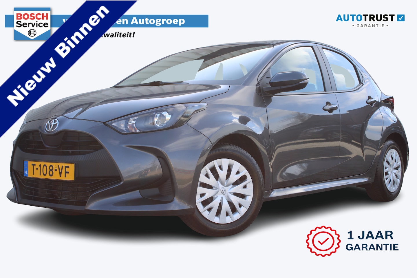 Toyota Yaris - 1.5 VVT-i Active | Incl. 12 maanden garantie | Adaptieve cruise control | Airco | Apple ca - AutoWereld.nl