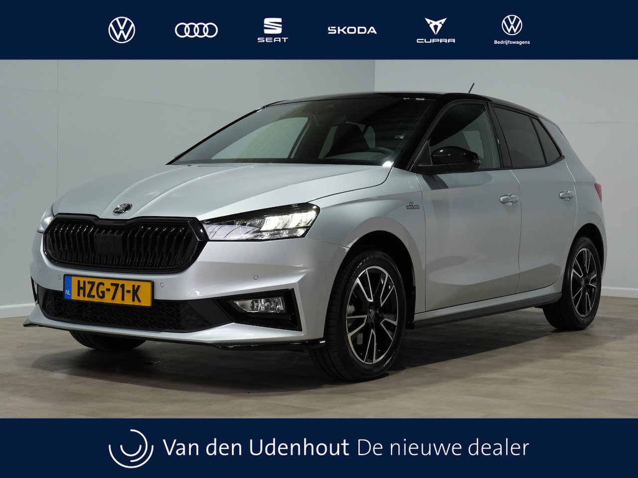 Skoda Fabia - 1.0 TSI DSG Monte Carlo Camera | Apple CarPlay/Android Auto | LED | Keyless | 16" LM - AutoWereld.nl