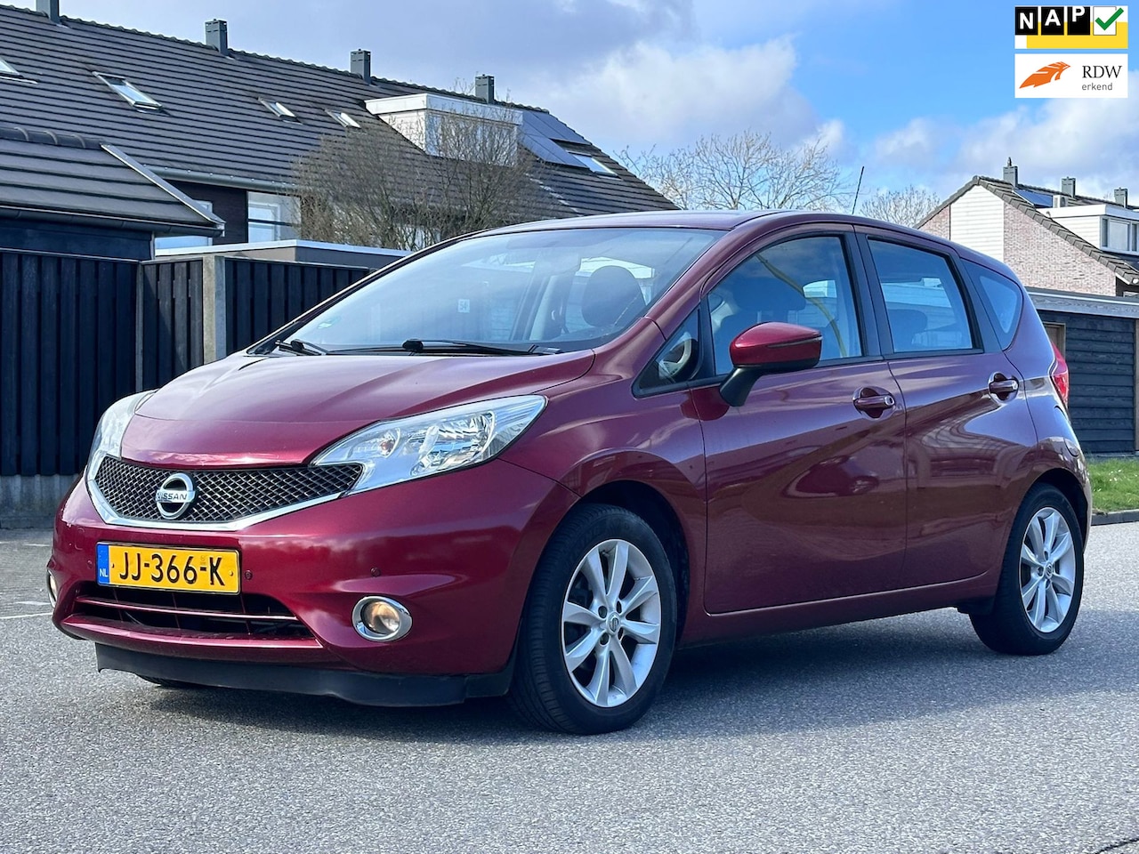 Nissan Note - 1.2 DIG-S Acenta Automaat*Cruise*Airco*NAP*LM velgen*Parkeersensoren*Nieuwe APK* - AutoWereld.nl