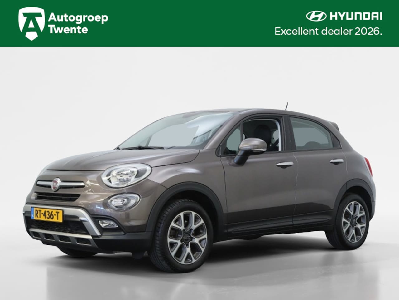 Fiat 500 X - 1.4 Turbo MultiAir Lounge | Afn. Trekhaak | Navigatie | - AutoWereld.nl