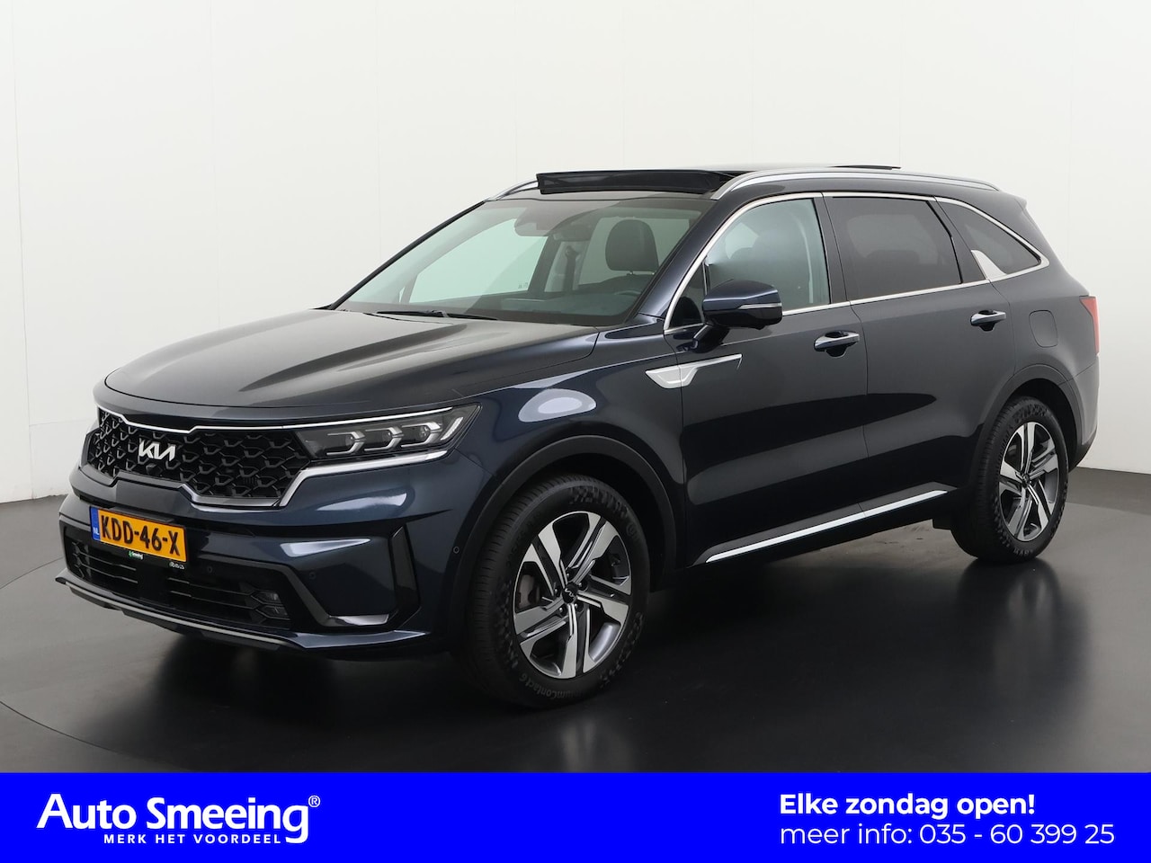 Kia Sorento - 1.6 T-GDI Plug-in Hybrid 4WD ExecutiveLine 7p. | Panoramadak | 360 Camera | Stoelverwarmin - AutoWereld.nl