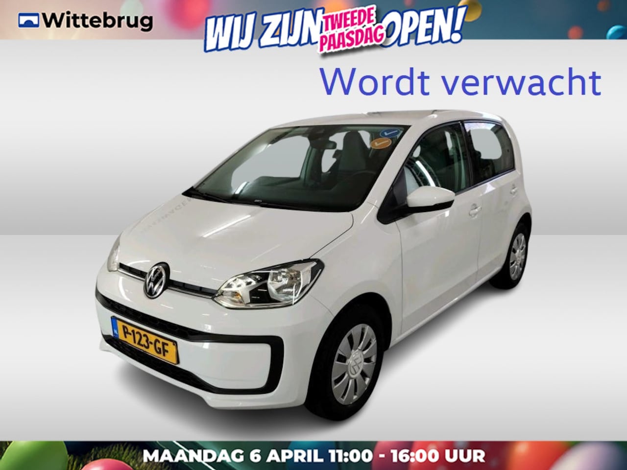 Volkswagen Up! - 1.0 Airco / Bluetooth / El. Ramen voor / Digitale radio ontvangst / Navi by app - AutoWereld.nl