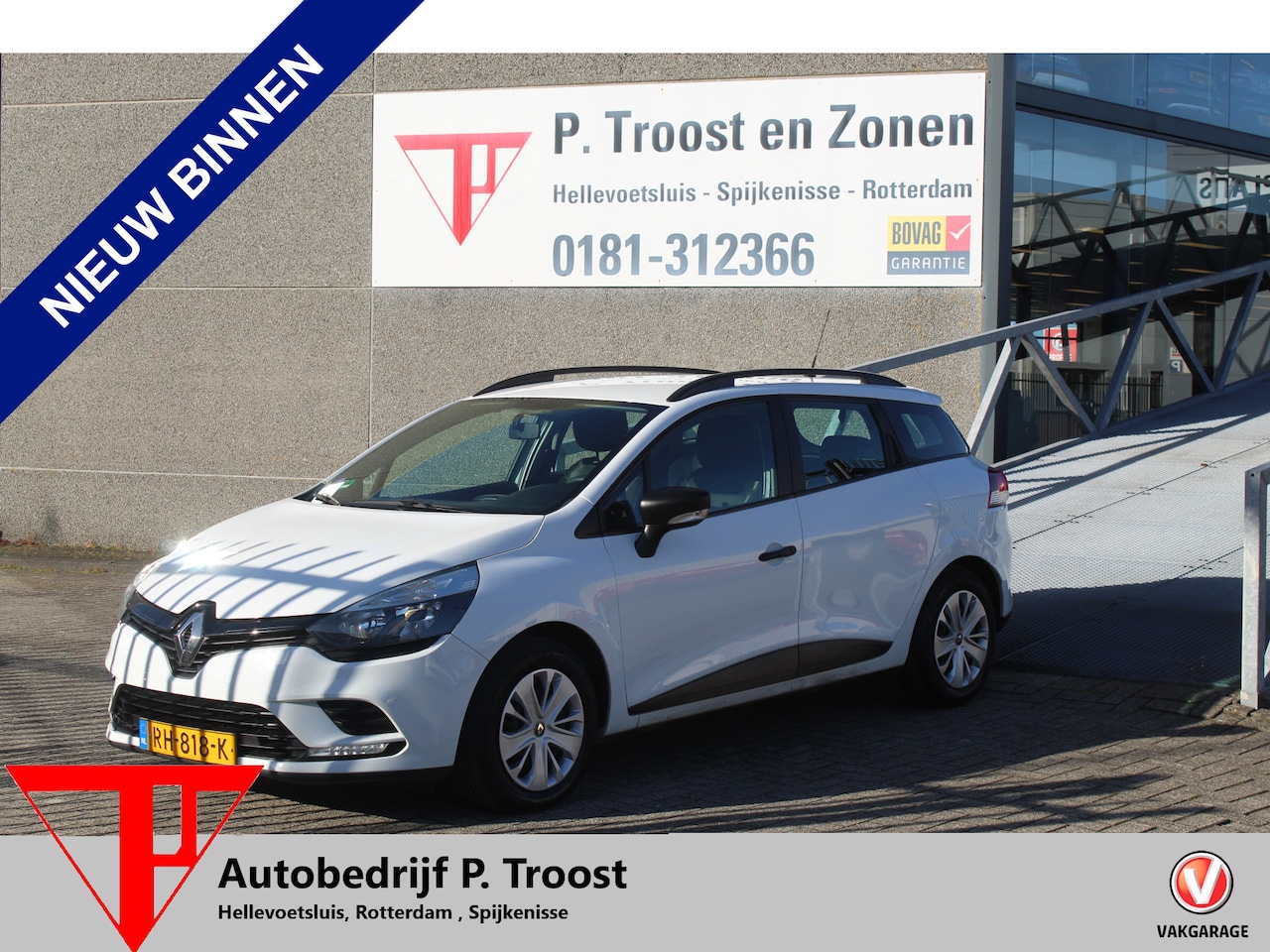 Renault Clio Estate - 0.9 TCe Life Airco/Cruise control/Bluetooth/Multifunctioneel stuur/Elektrische ramen - AutoWereld.nl