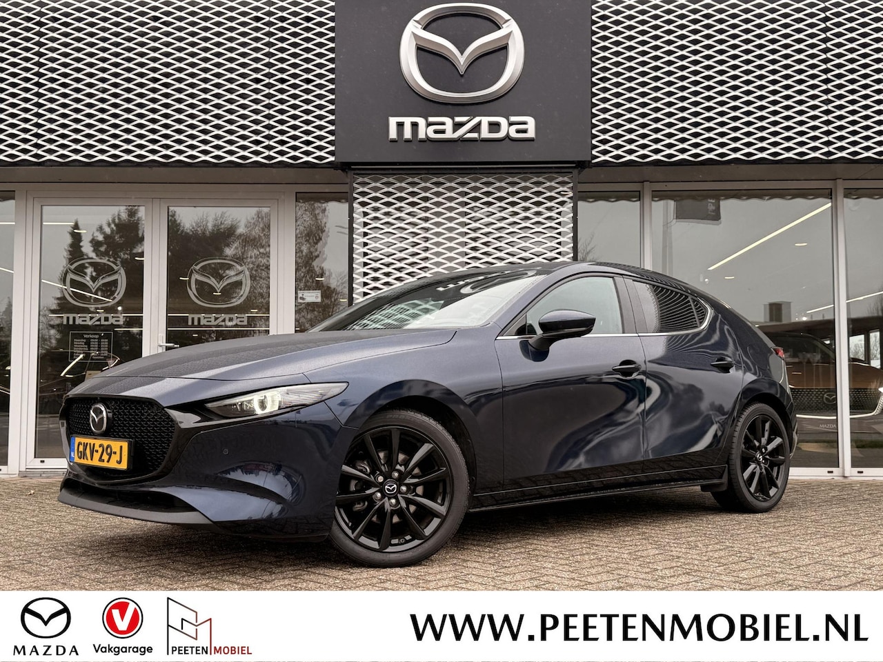 Mazda 3 - 2.0 e-SkyActiv-X M Hybrid 186 Exclusive-line | PANORAMA DAK | CAMERA | BOSE | - AutoWereld.nl