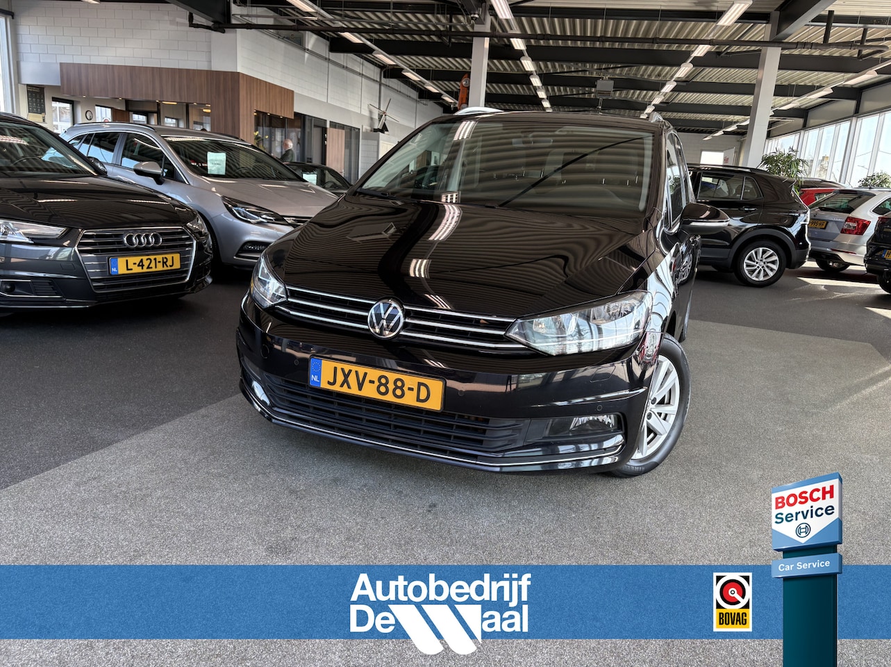Volkswagen Touran - 1.5 TSi 150pk Highline 7-persoons NAVI/CARPLAY/CLIMA/ADAPT.CRUISE/PDC/STOELVERWARMING - AutoWereld.nl