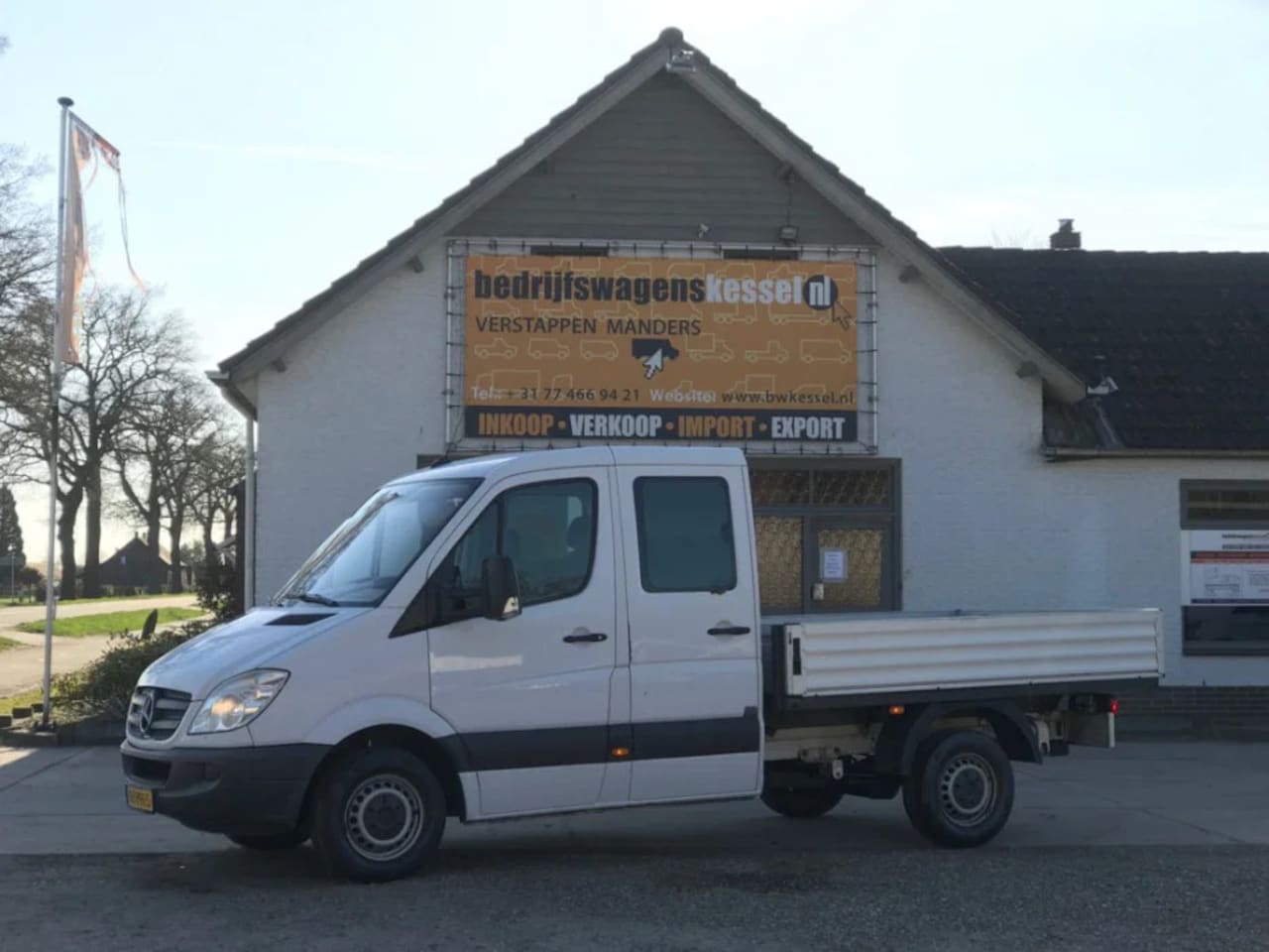 Mercedes-Benz Sprinter - 213 2.2 CDI 95 kW DC Open Laadbak Pick Up - AutoWereld.nl