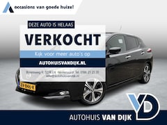 Nissan LEAF - Tekna 40 kWh | NL Auto/2e Eig./SOH 95%/Voll.Historie/Leder/Navi/Adapt.Cruise/Clima/Apple C