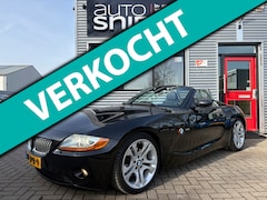 BMW Z4 Roadster - 3.0i 231 PK-AUTOMAAT-VOLLEDER-XENON-STOELVERWARMING-PDC ACHTER-MEMORY SEAT-NAVI-CRUISECONT