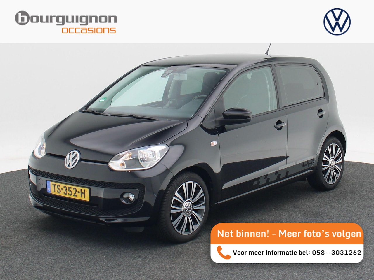Volkswagen Up! - 1.0 high up! BlueMotion | Stoelverwarming | Cruise Control | Elektrische Ramen | Airco | L - AutoWereld.nl