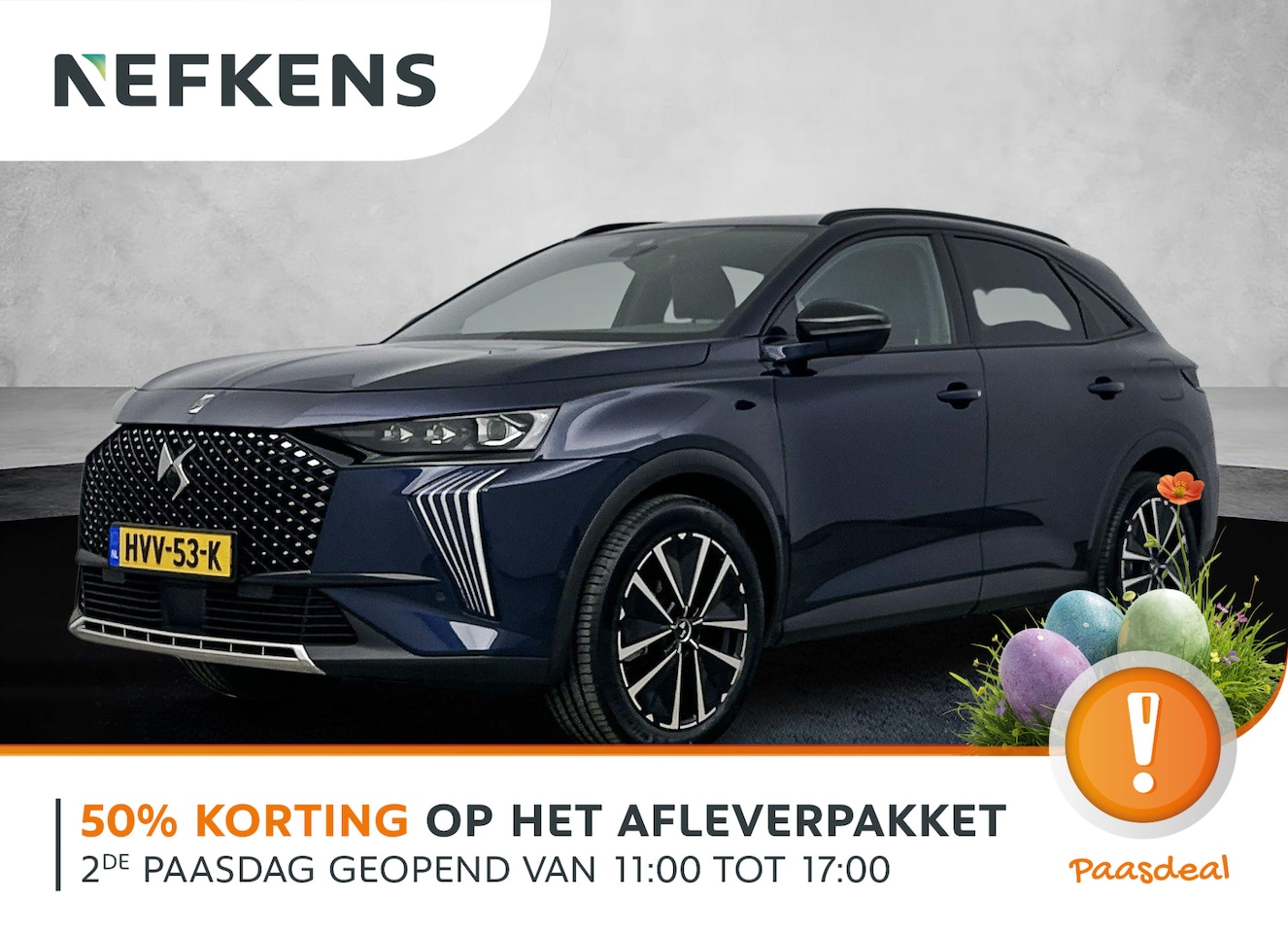 DS 7 - E-Tense 225 Ligne Business | 7,4 kW onboard charger | 360° parkeercamera | Navigatie | App - AutoWereld.nl