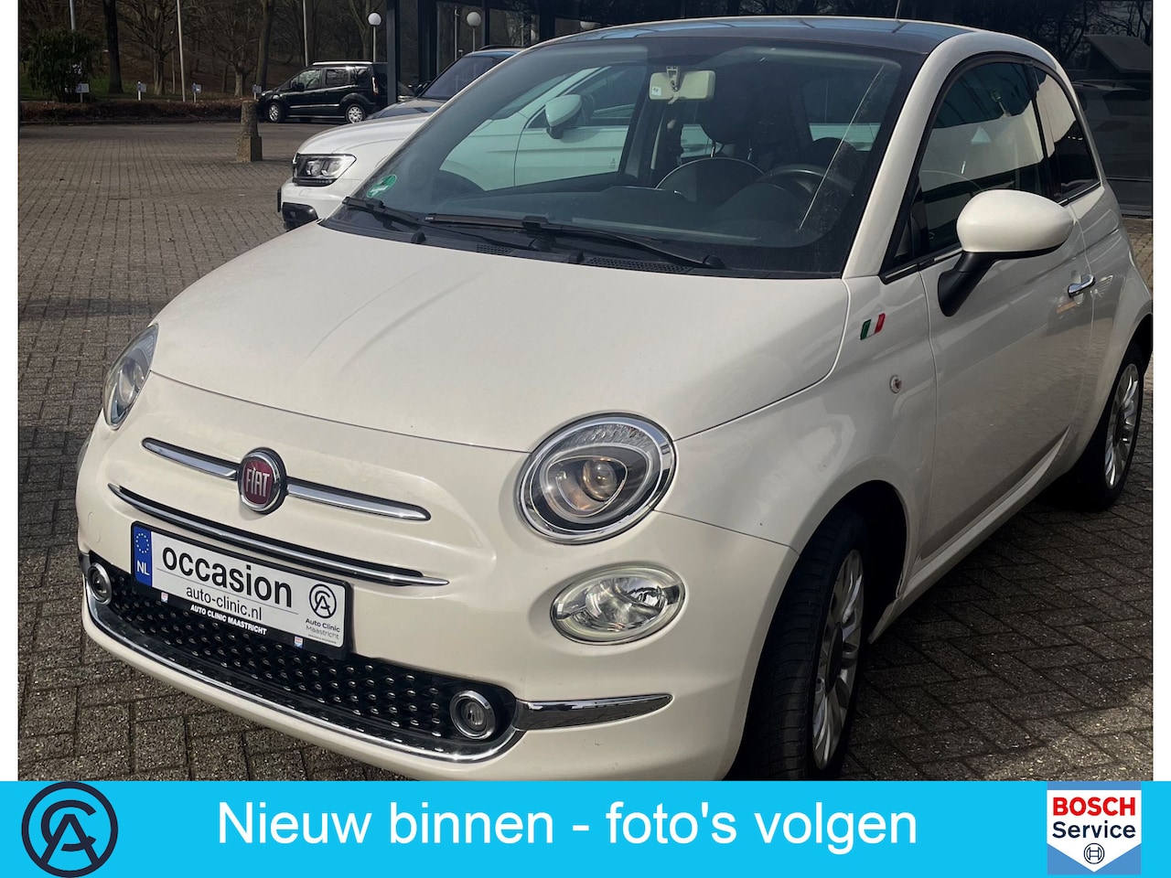 Fiat 500 - 1.2 Lounge 69pk / 4-CILINDER / 1e EIG. / PANO / AIRCO-ECC / - AutoWereld.nl