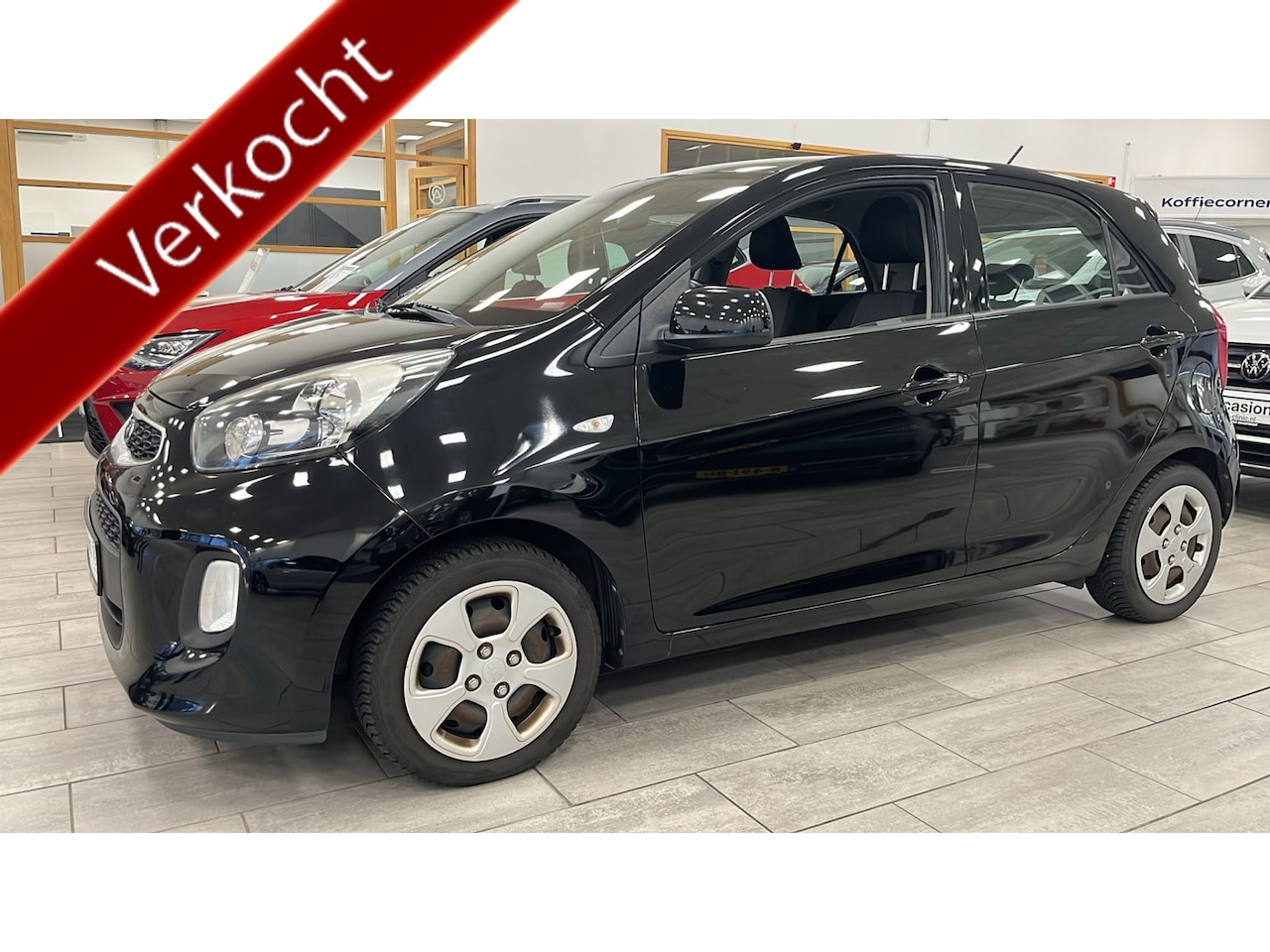 Kia Picanto - 1.0 CVVT Black-Line | Airco / 1e EIG. / - AutoWereld.nl