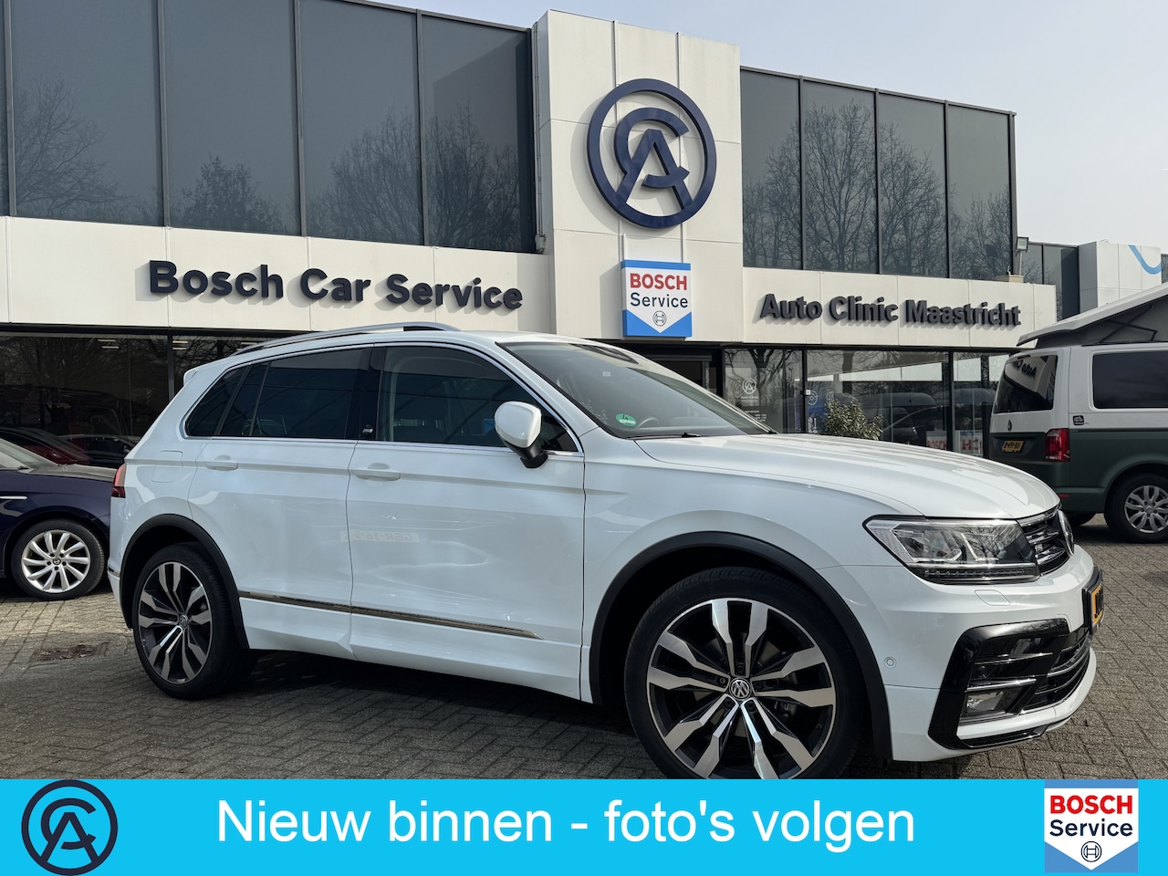 Volkswagen Tiguan - R-LINE 4-Motion 1.4 TSI 150pk | FULL LED | NAVI |CAMERA | TREKHAAK | - AutoWereld.nl