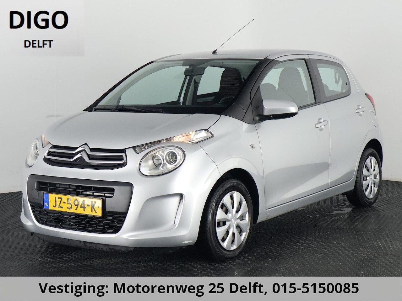 Citroën C1 - 1.0 e-VTi FEEL SILVERLINE AIRCONDITIONING 100% OH. ELEKTR.RAMEN. CPV ETC - AutoWereld.nl