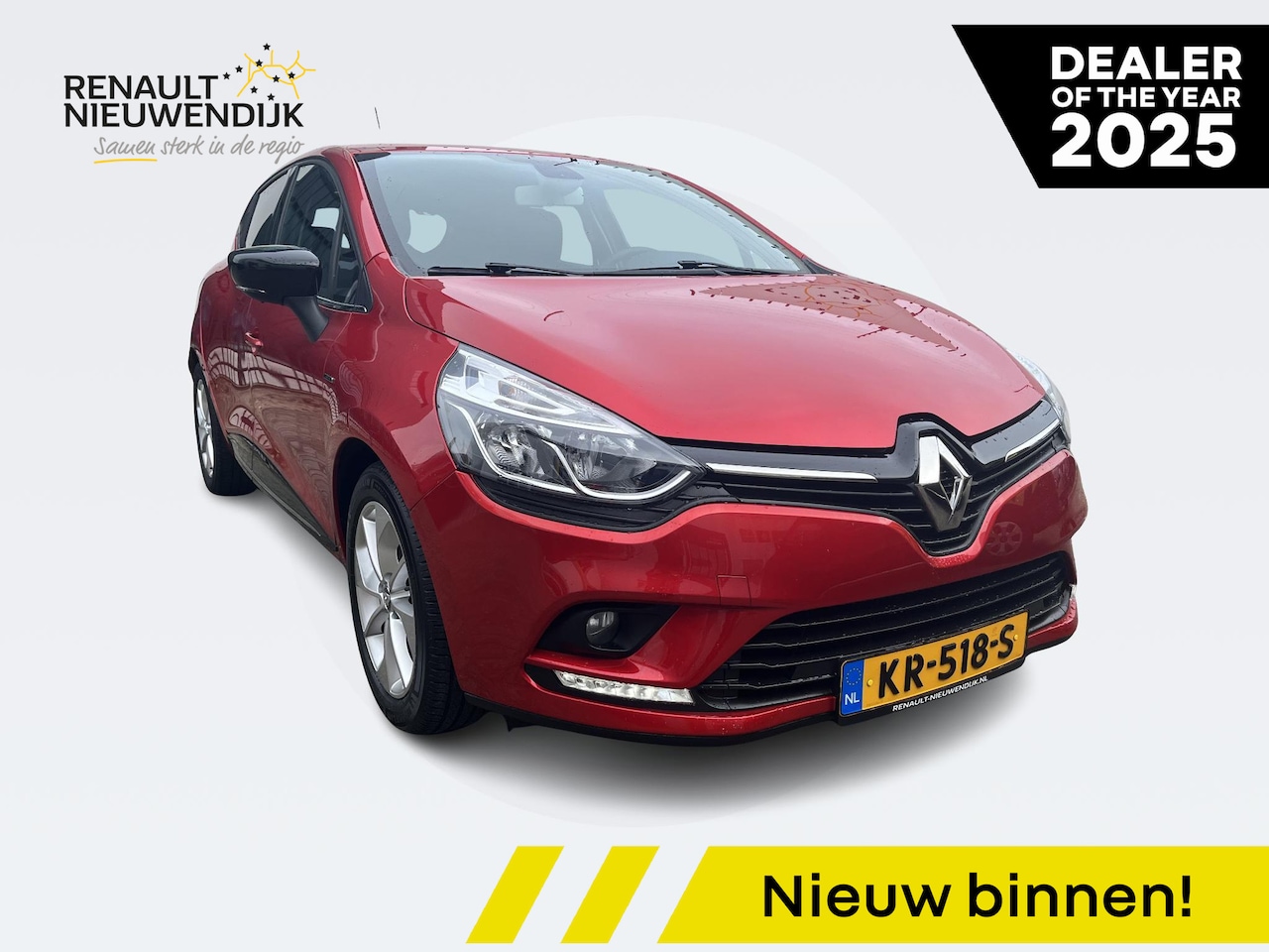 Renault Clio - 0.9 TCe Limited / Pack Comfort / Licht metalen velgen / Parkeersensoren - AutoWereld.nl