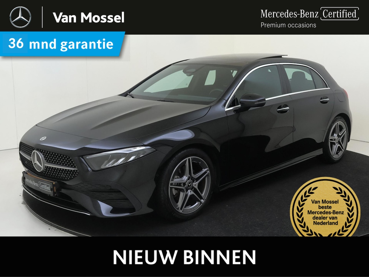 Mercedes-Benz A-klasse - 180 AMG Line / Panoramadak/ Sfeerverlichting - AutoWereld.nl