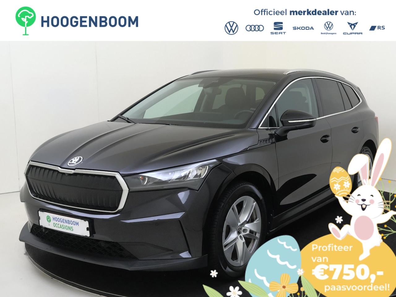 Skoda Enyaq iV - 80 | SoH 91% | Warmtepomp | Dodehoek detectie | Keyless | Navigatie | Adaptieve cruise con - AutoWereld.nl
