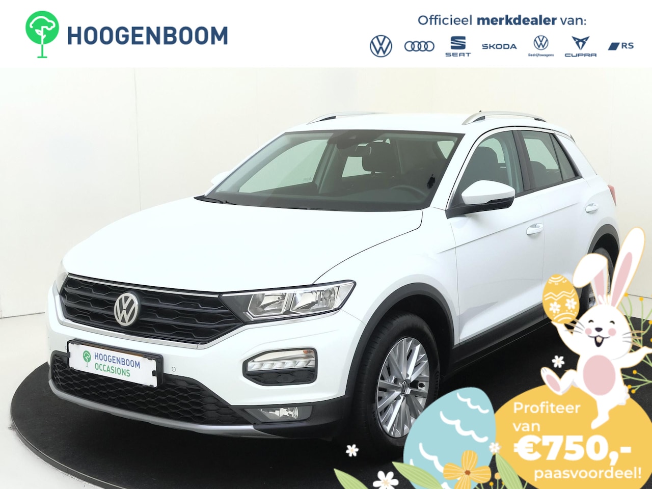 Volkswagen T-Roc - 1.0 TSI Style | Parkeersensoren | Adaptieve cruise control | CarPlay | Navigatie | Airco | - AutoWereld.nl