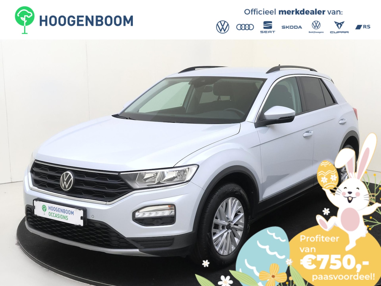 Volkswagen T-Roc - 1.0 TSI Style | Adaptieve cruise control | CarPlay | Achteruitrijcamera | Dodehoek detecti - AutoWereld.nl