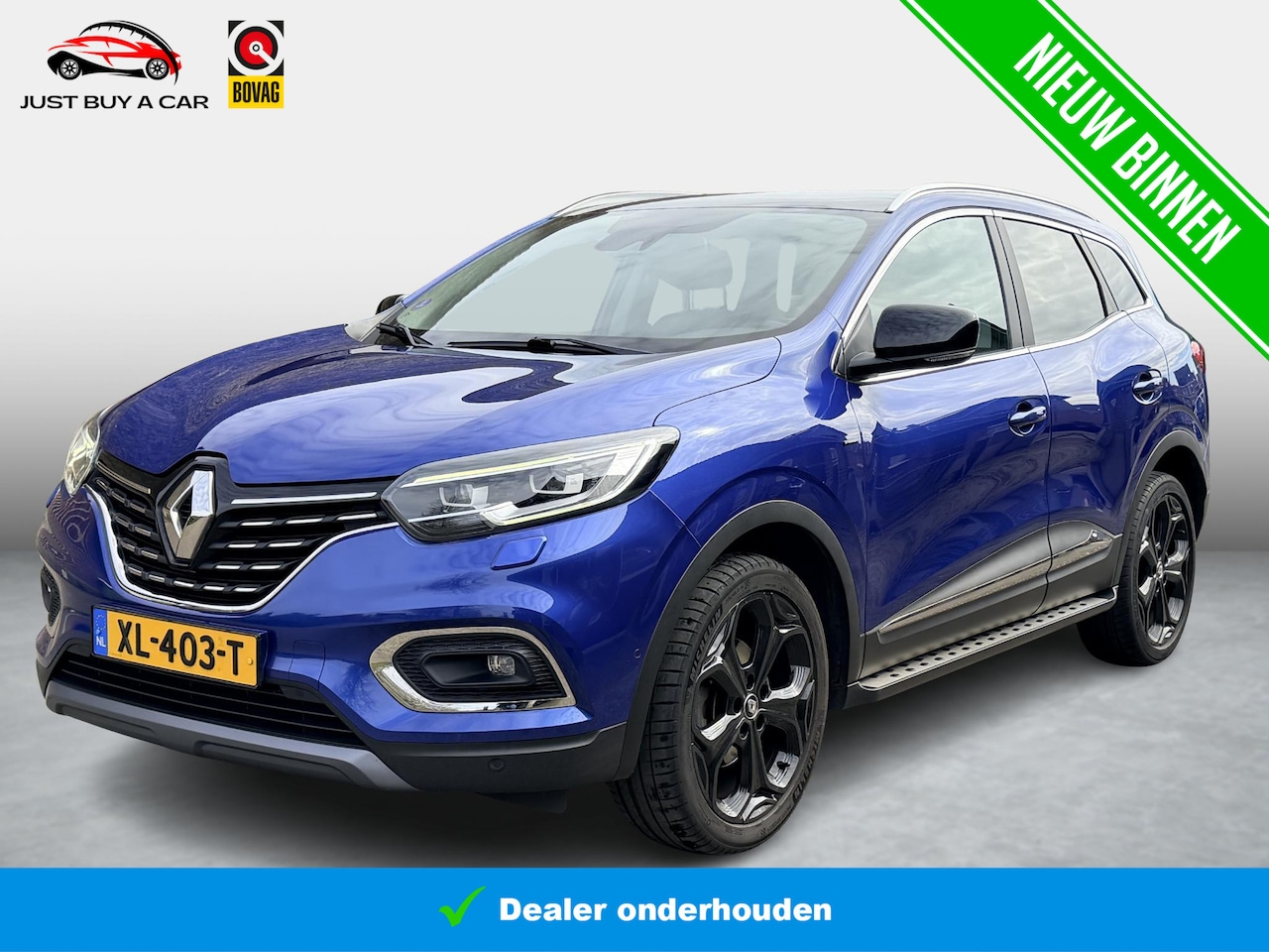 Renault Kadjar - 1.3 TCe Black Edition / Panoramadak / Stoelverwarming / BOSE / Alcantara / Cruise / Camera - AutoWereld.nl