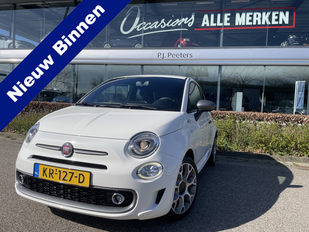 Fiat 500 - 0.9 TwinAir Turbo Sport Airco - Navigatie - Mistlampen voor - Start/stop systeem - Dakspoi - AutoWereld.nl