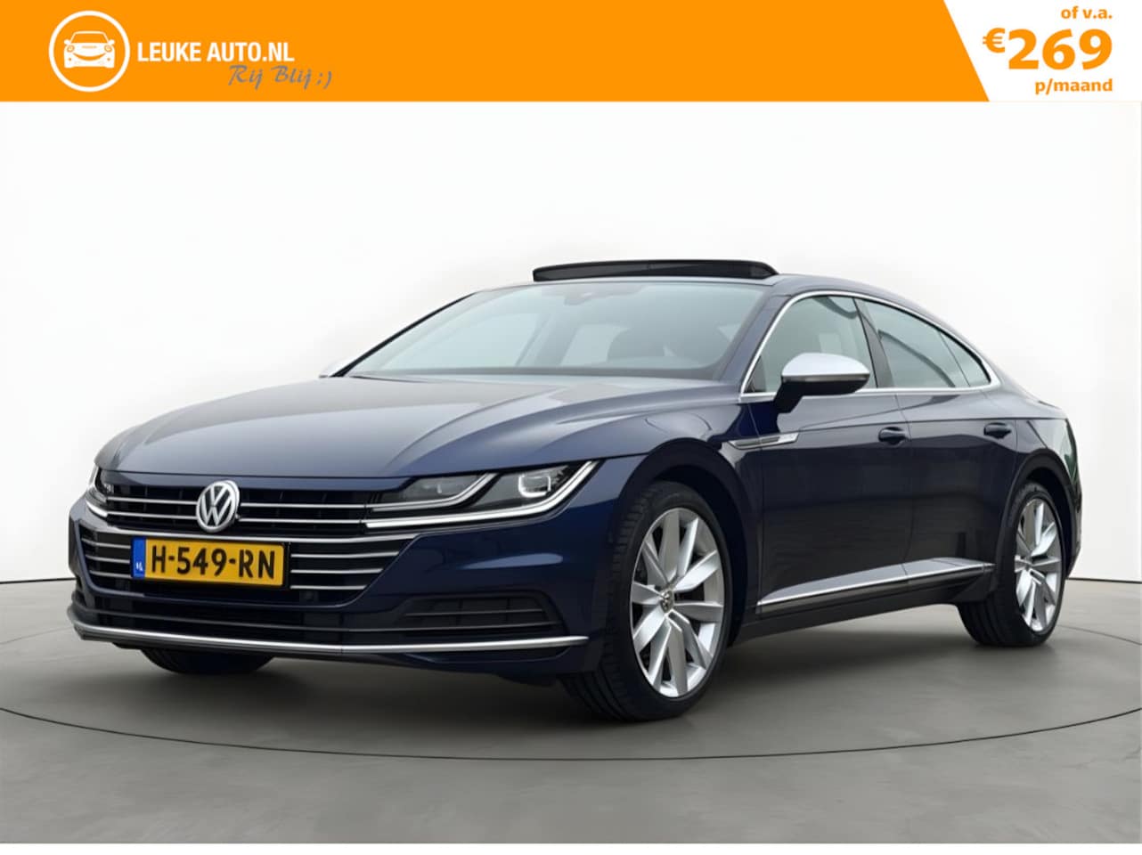 Volkswagen Arteon - 1.5 TSI 150PK Aut. Elegance Pano Dode-Hoek Keyless - AutoWereld.nl