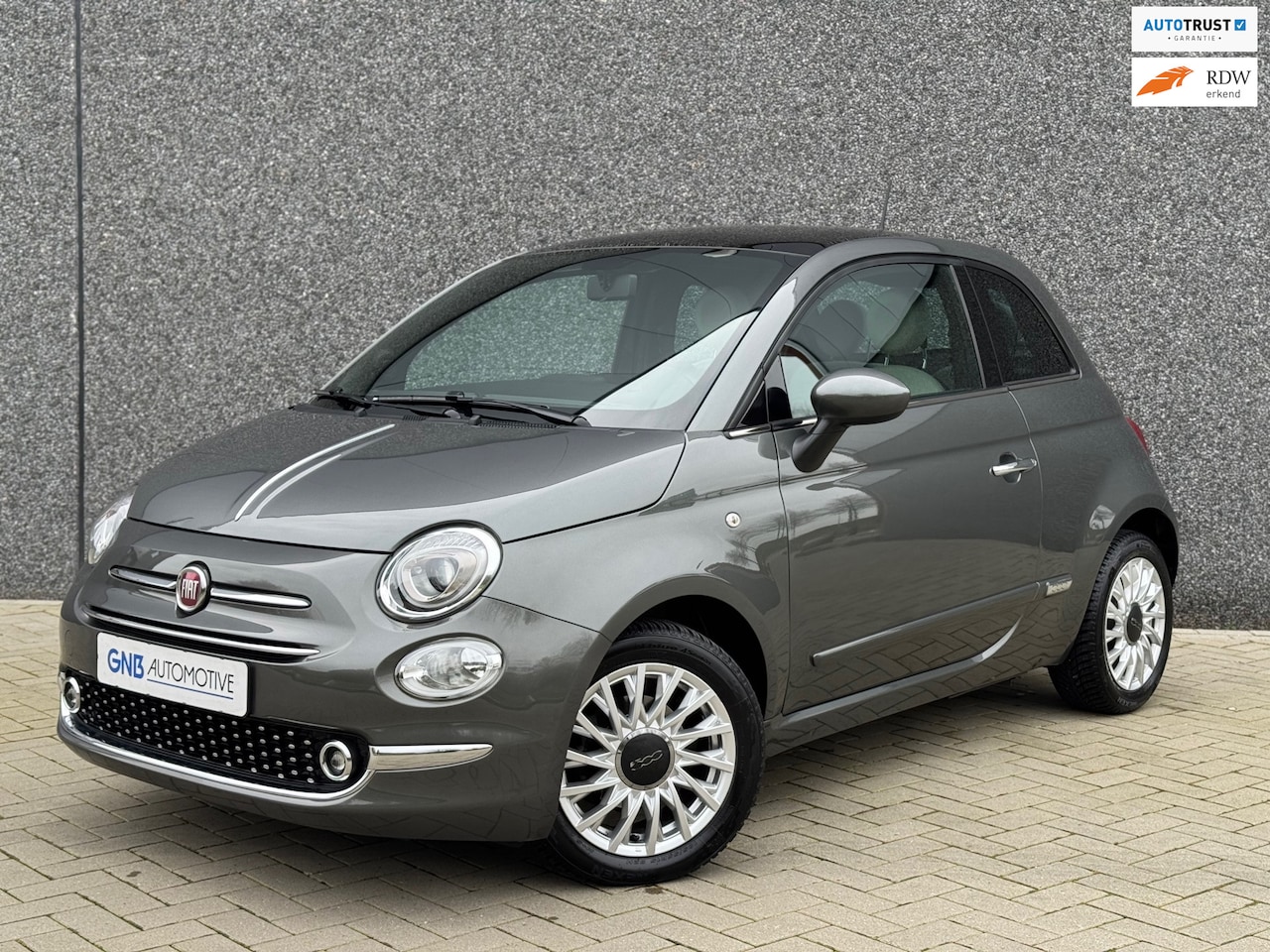 Fiat 500 - Fiat 500 1.2 Lounge | Automaat | Panoramadak |CarPlay | Cruise Control | Parkeersensoren | - AutoWereld.nl