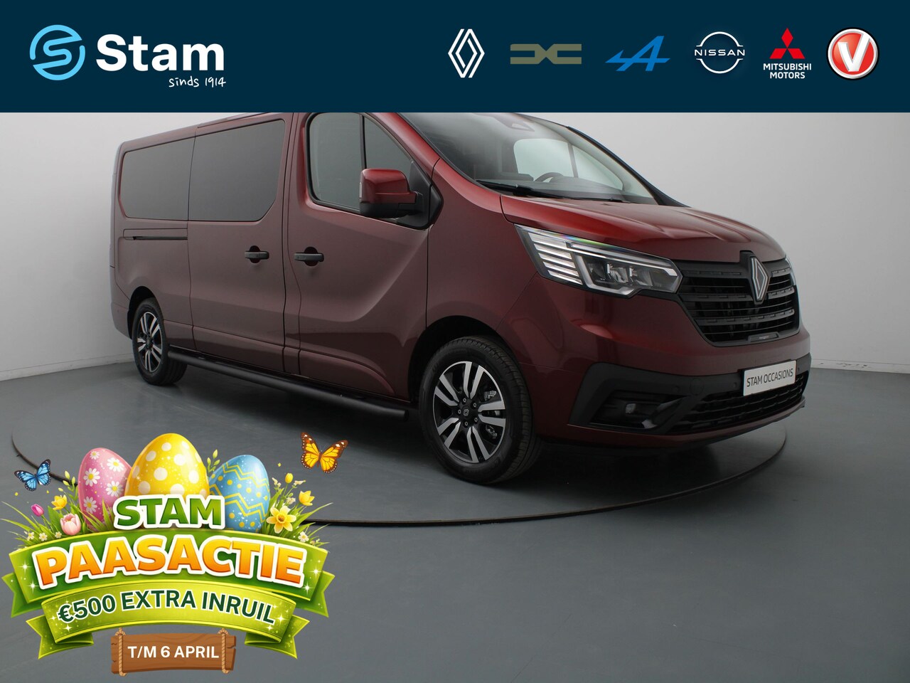 Renault Trafic - 2.0 Blue dC1 150 EDC T30 L2H1 Extra Camera | Cruise | Parkeersens. v+a | Stoelverw. - AutoWereld.nl