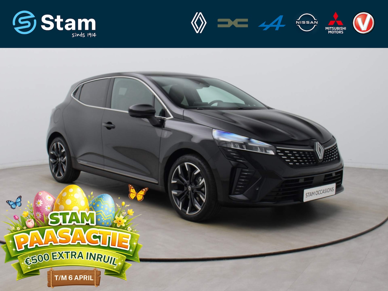 Renault Clio - STAM Limité 75 E-Tech full hybrid 145pk #15 van 75 Adapt. cruise | 360° Camera | BOSE | Le - AutoWereld.nl