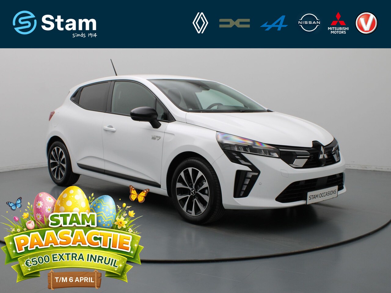 Mitsubishi Colt - 1.6 HEV Intense 145pk Camera | Cruise | Navi | Parkeersens. v+a - AutoWereld.nl