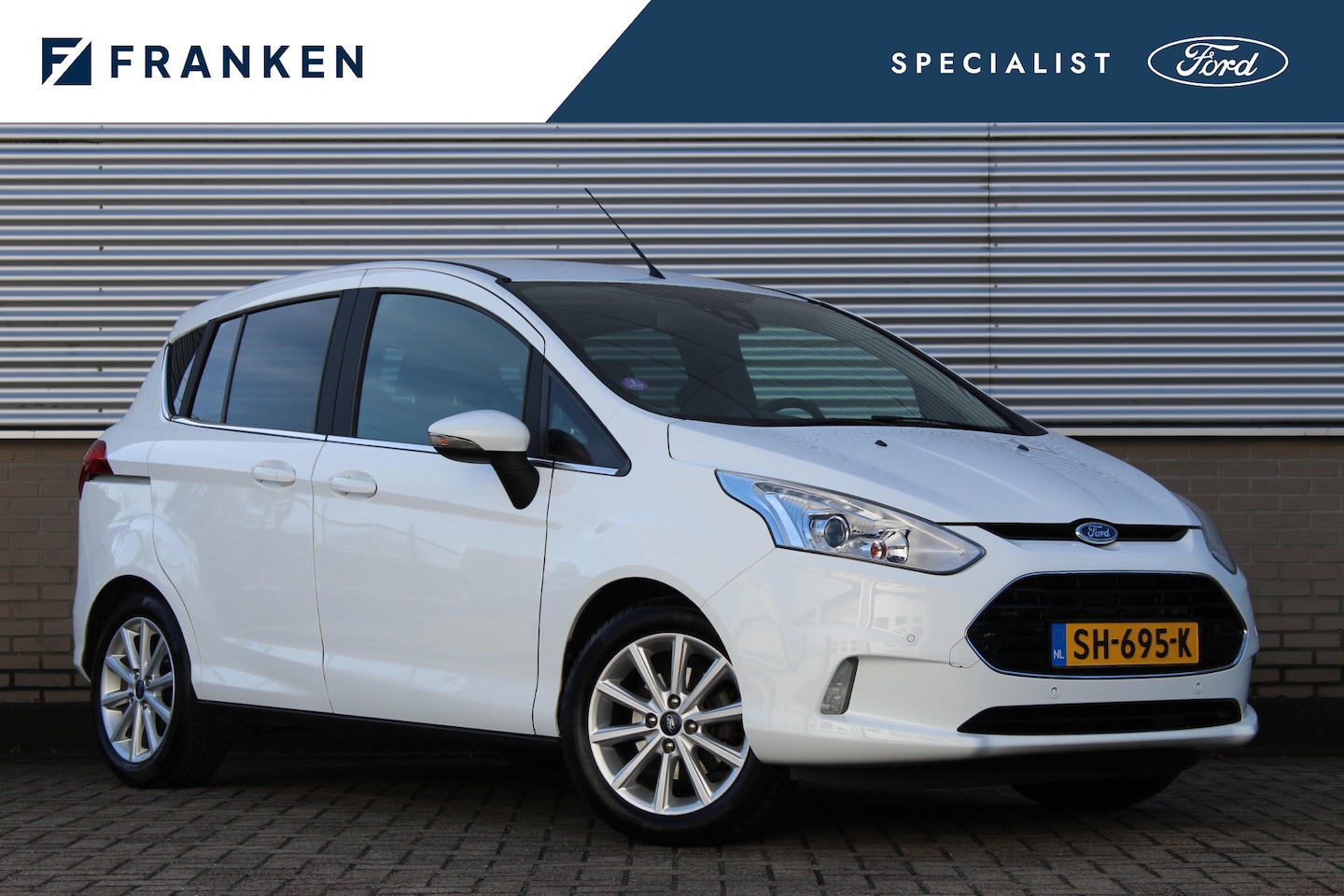 Ford B-Max - 1.0 EcoBoost 100PK Titanium | Origin NL | Dealer Onderhouden | Camera | Trekhaak | Cruise - AutoWereld.nl