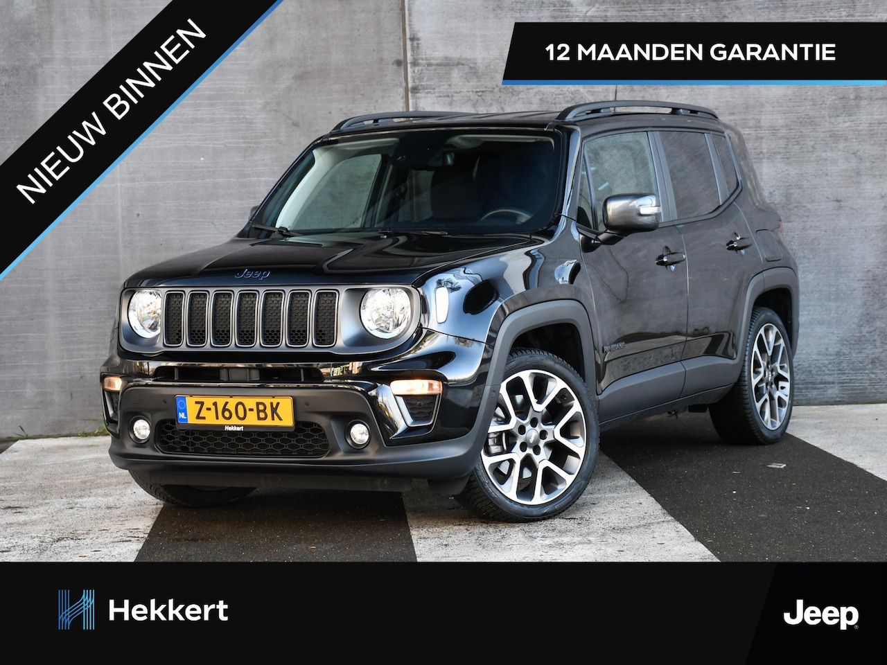 Jeep Renegade - 4xe Plug-in Hybrid Electric S 240pk Automaat 100% DEALER OND. | 19''LM | PDC + CAM. | TREK - AutoWereld.nl