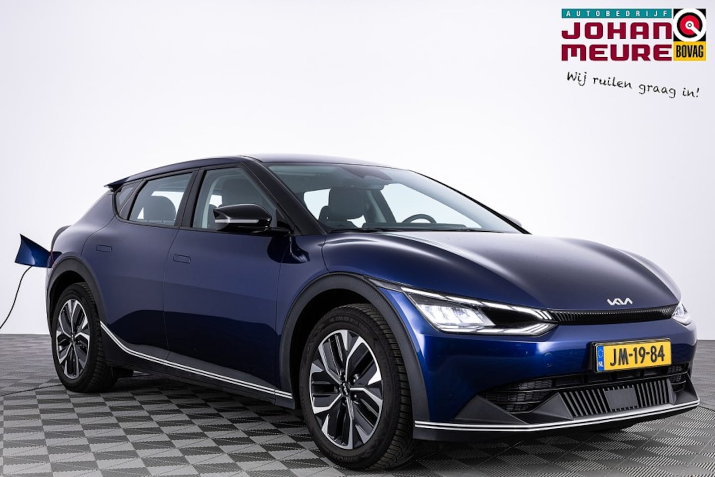 Kia EV6 - Plus 77.4 kWh *SOH 98%* Half LEDER | CAMERA | NAVI | ECC | PDC - AutoWereld.nl