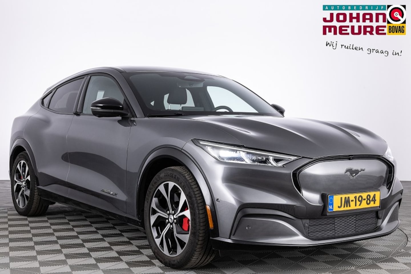 Ford Mustang Mach-E - Extended RWD 98 kWh *SOH 96%* B&O | LEDER | Full LED | EL. STOELEN - AutoWereld.nl