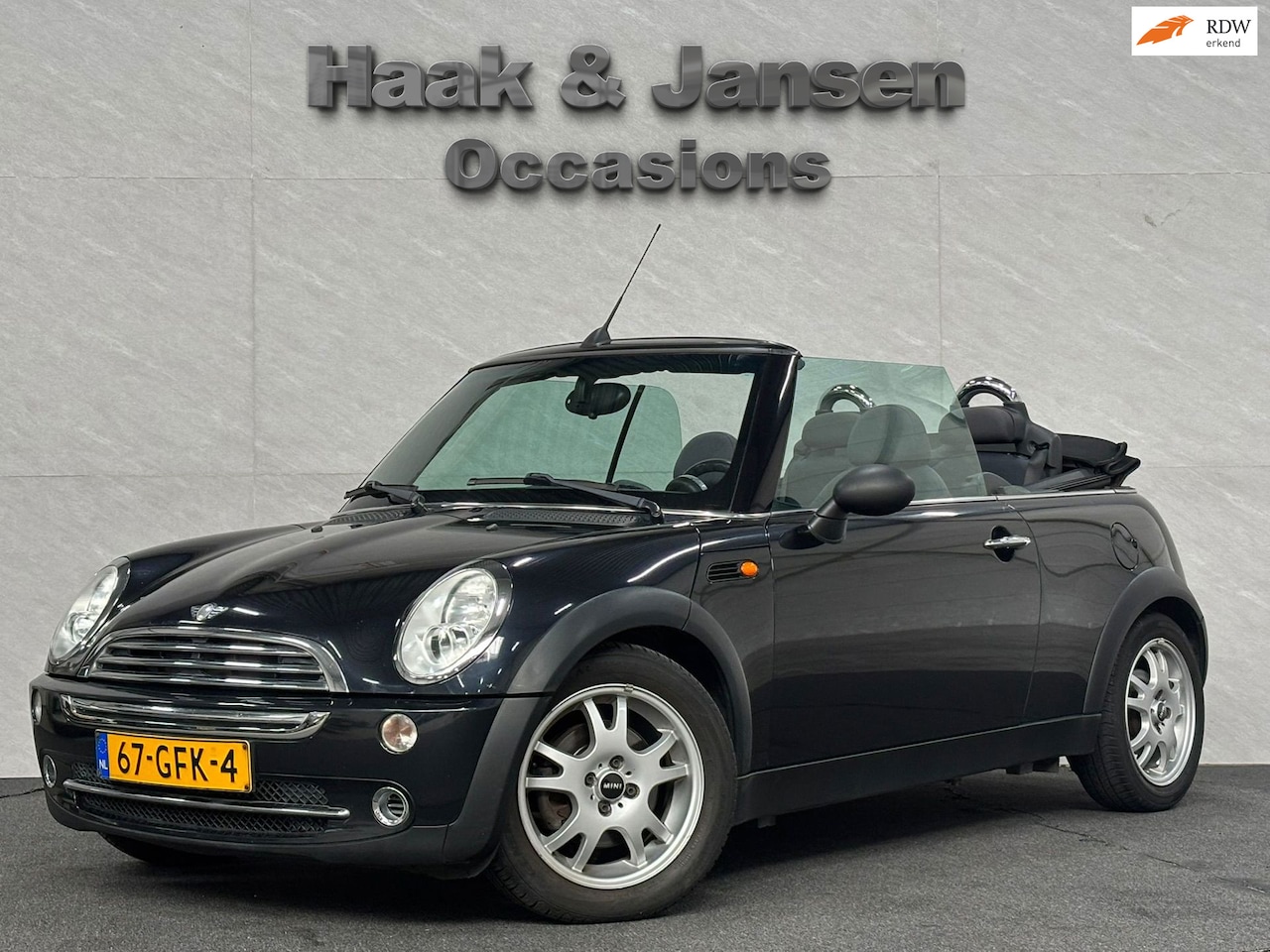 MINI Cabrio - Mini 1.6 One Cabriolet Airco Elektrisch dak - AutoWereld.nl