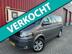 Volkswagen Transporter - 2.0 TDI L1H1 DC Trendline // Automaat // 3 Prs // PDC // Leder // Trekhaak