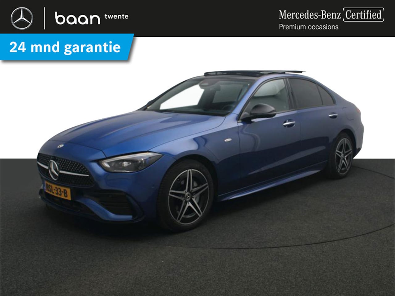 Mercedes-Benz C-klasse - C 300 e Business Solution AMG | Premium Plus | Memory pakket | Nightpakket | Spiegelpakket - AutoWereld.nl