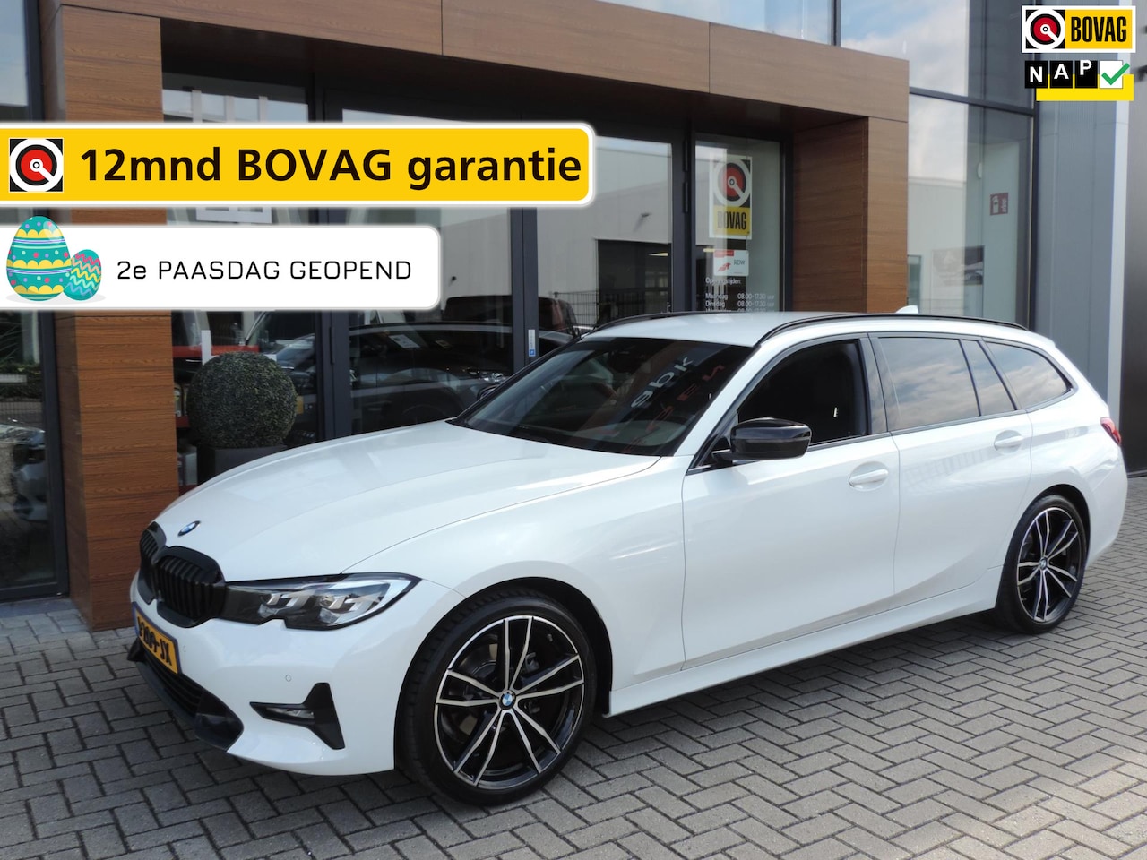 BMW 3-serie Touring - 318i Executive Ed. Sportline AUTOMAAT 68.000km | 19'' | NLauto | HarmanKardon | Halfleer | - AutoWereld.nl