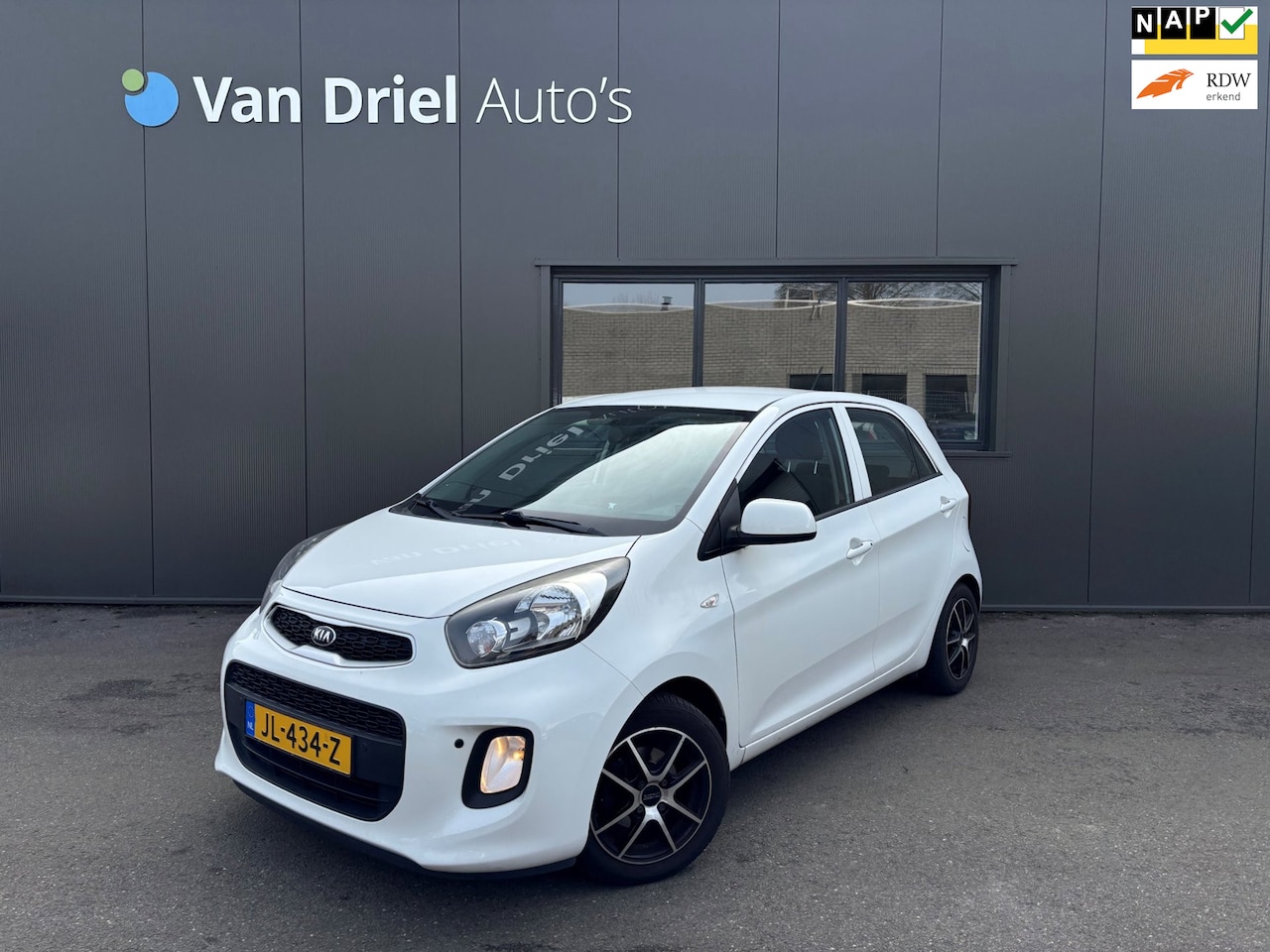 Kia Picanto - 1.0 CVVT EconomyPlusLine / Airco / Parkeersensoren! - AutoWereld.nl