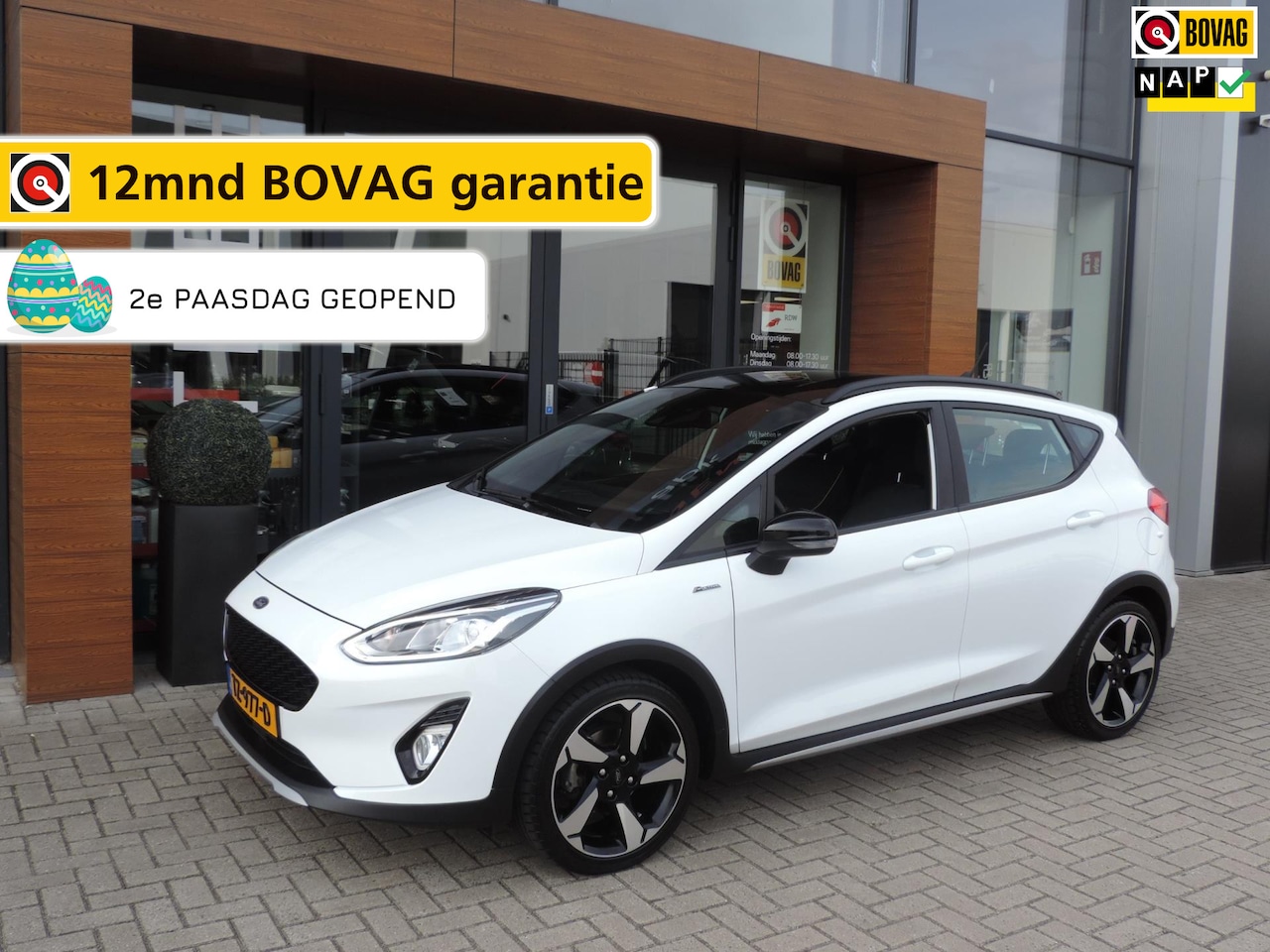 Ford Fiesta - 1.0-T Active 59.000km | 1e Eig | NL-auto | Voorruitverw | 17'' | CarPlay | Adapt.cruise | - AutoWereld.nl