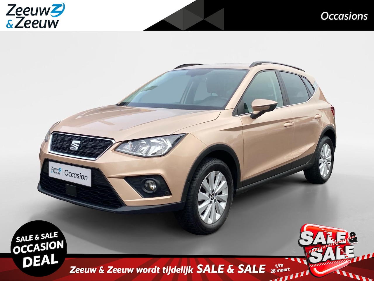 SEAT Arona - 1.0 TSI Style Launch Edition Climate control | Dodehoekdetectie | LM-velgen | Parkeercamer - AutoWereld.nl