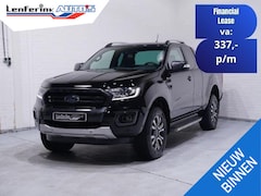 Ford Ranger - 2.0 Wildtrak 213 pk Aut. Grijs Kenteken 2p, 1e Eig Trekhaak 3.500 kg, Navi, Camera, Adapt.